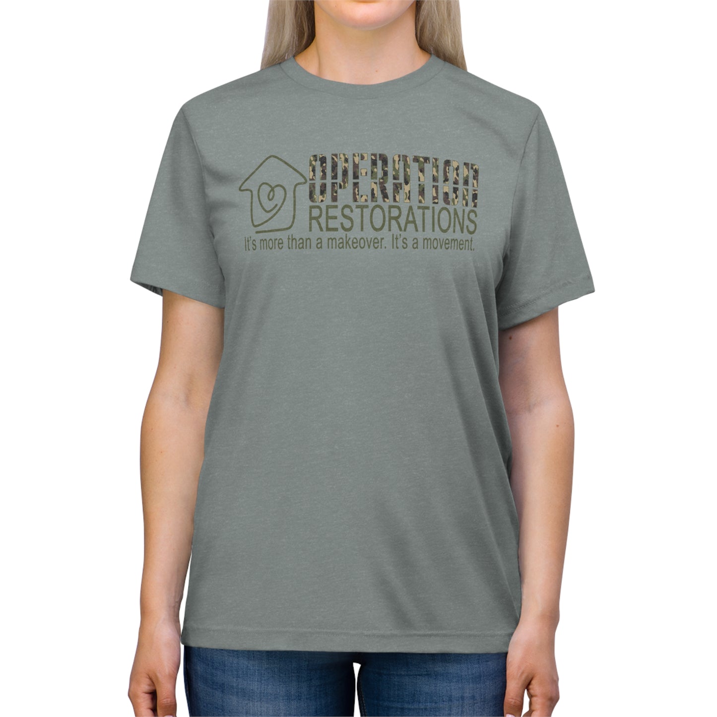 Operation Restorations (Charity) Unisex Triblend Tee