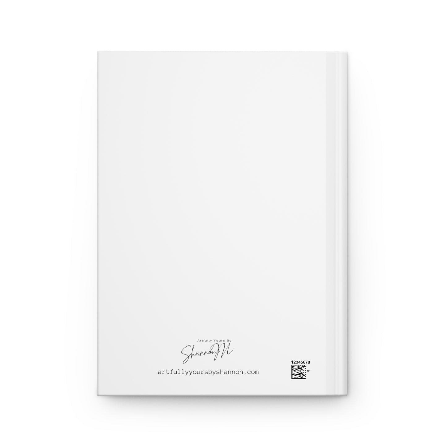 White Hardcover Journal: "Like a flower, we must grow through the dirt."