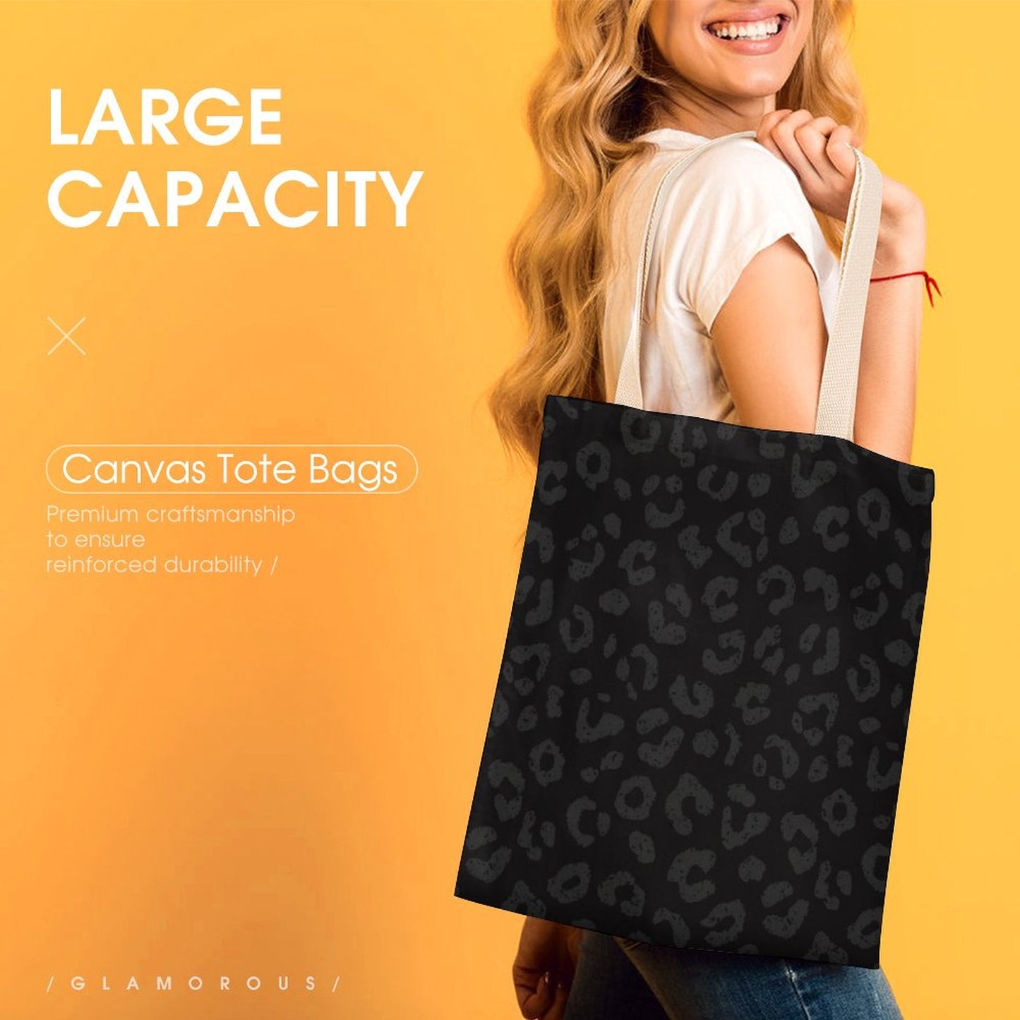 Tote Canvas Bag (Dual-sided Printing)