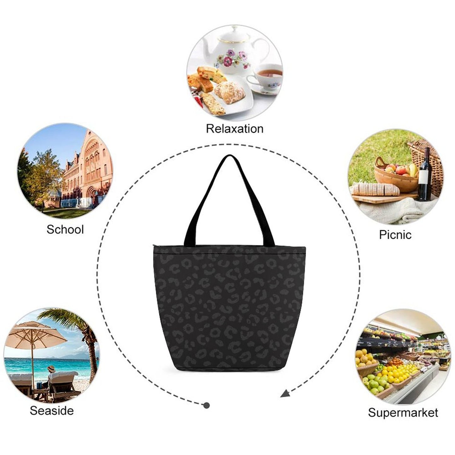 Shopping Bag for Ladies A001 (All-Over Printing)
